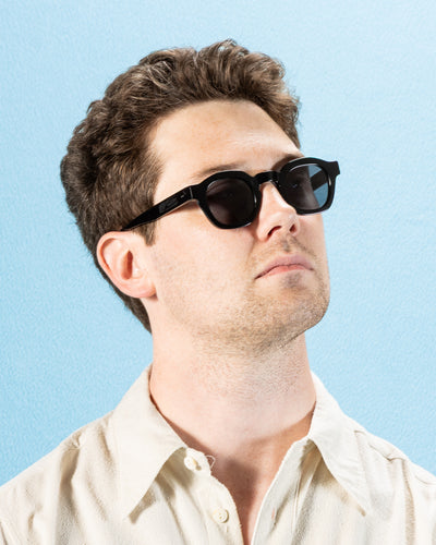 Lowercase Eyewear Lindon Sunglass - Black - Standard & Strange