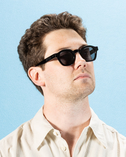 Lowercase Eyewear Lindon Sunglass - Black - Standard & Strange