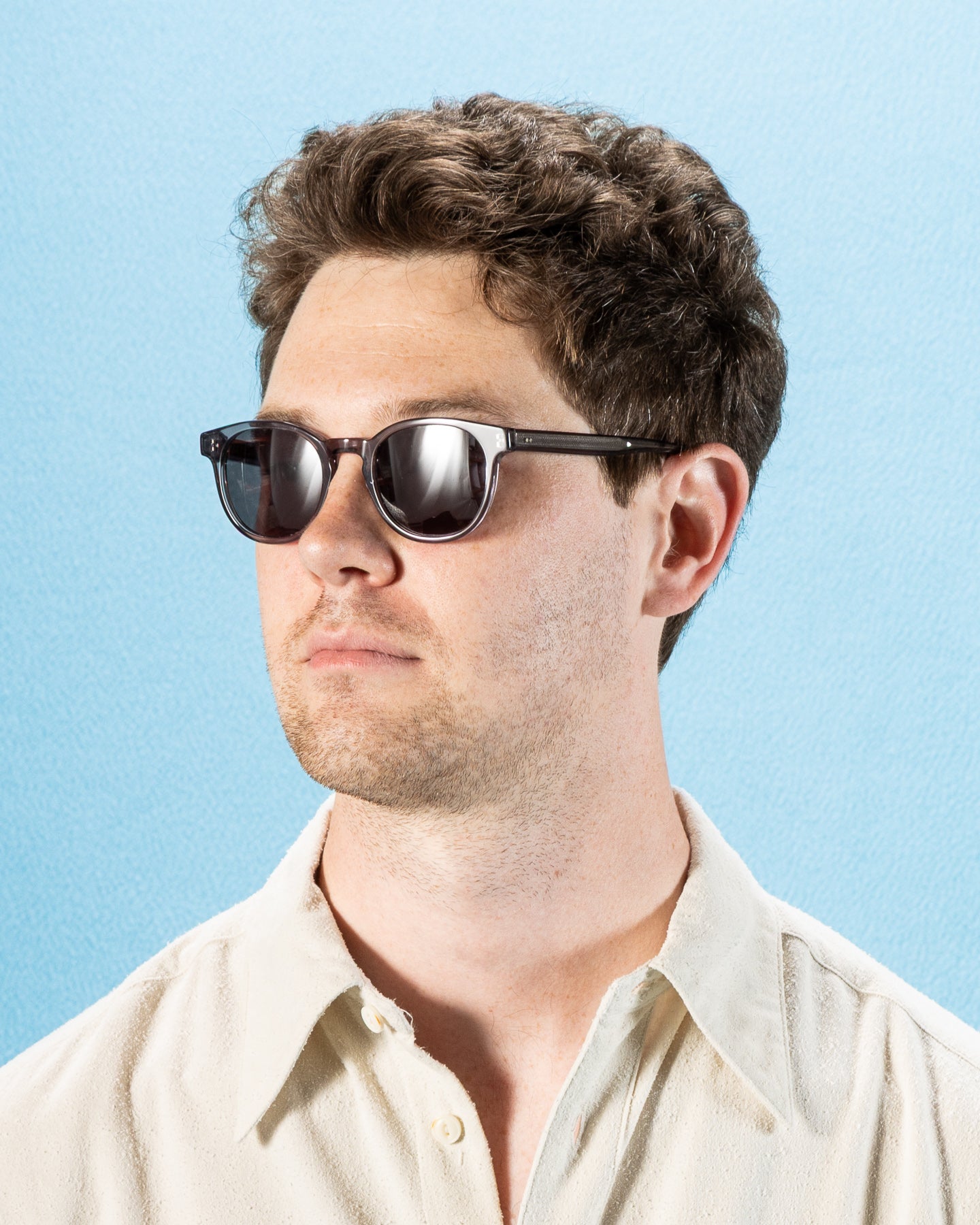 Lowercase Eyewear Marlton Sunglass - Smoke Grey - Standard & Strange