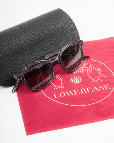 Lowercase Eyewear Marlton Sunglass - Smoke Grey - Standard & Strange