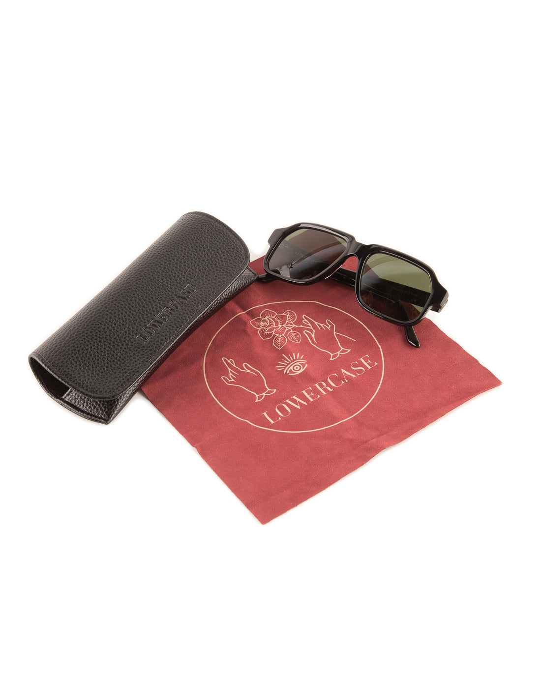 Lowercase Eyewear Lincoln Sunglass - Black - Standard & Strange