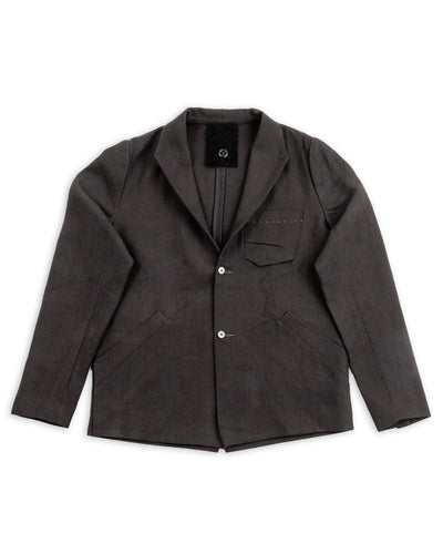 MATiAS Anacapa Blazer - Kurai Black Hemp Canvas - Standard & Strange