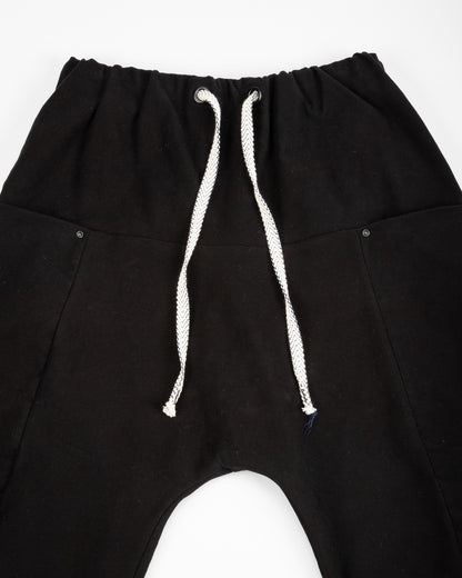 Bali Hi Pant - Ganja Black Cotton/Hemp