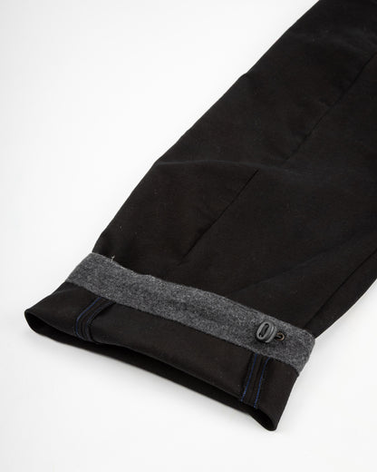 Bali Hi Pant - Ganja Black Cotton/Hemp