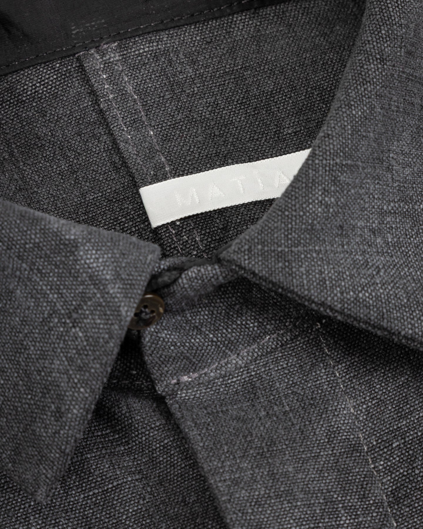 MATiAS Rincon Button Up - Cana Grey 11.5oz Hemp/Canvas - Standard & Strange