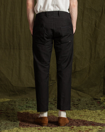 MATiAS Rivera II Pant - Marzo Black Linen/Hemp - Standard & Strange