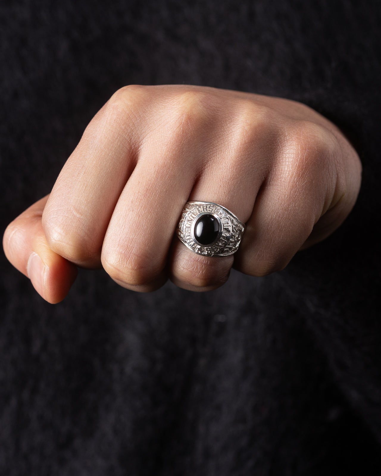 Martine Ali Black Onyx Champion Ring - Standard & Strange