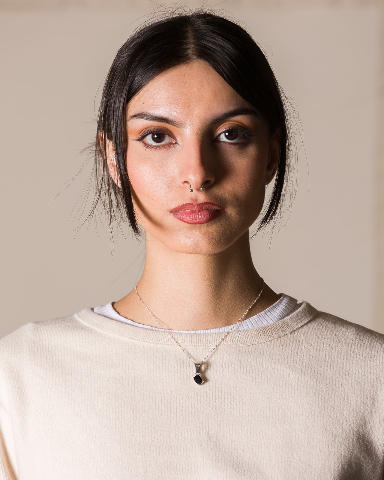 Martine Ali Black Onyx Charm Necklace - Standard & Strange