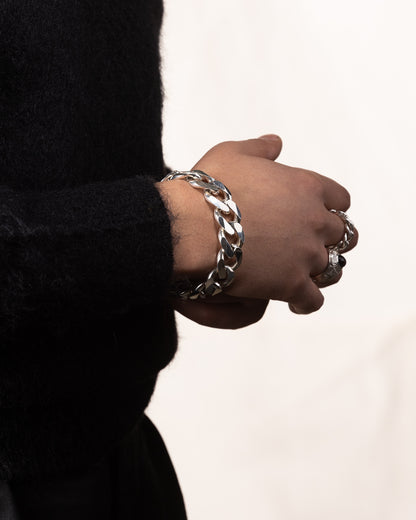 Martine Ali XL Flat Link Bracelet - Standard & Strange