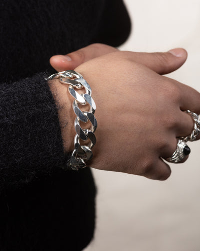 Martine Ali XL Flat Link Bracelet - Standard & Strange