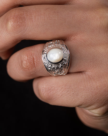 Martine Ali Mother of Pearl Champion Ring - Standard & Strange
