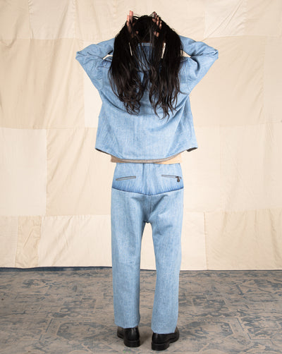MATiAS Elucera Smoking Jacket - Chohawk Indigo Denim - Standard & Strange