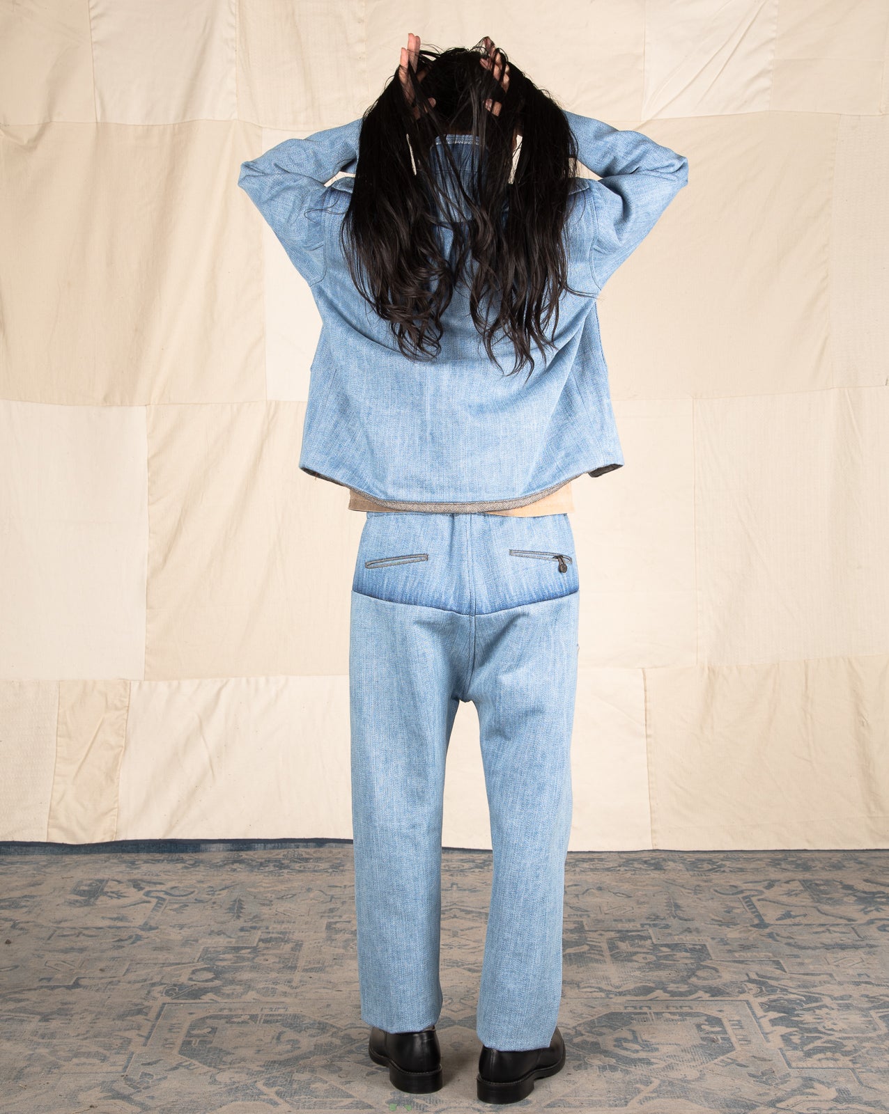 パンツ remake luster coating indigo denim MATiAS Romero 24 Pant - Chohawk Indigo Denim – Standard & Strange