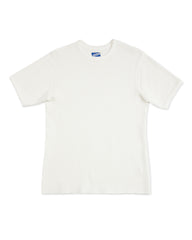 The Real McCoy's Waffle Thermal Shirt S/S - White - Standard & Strange