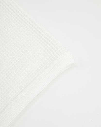 The Real McCoy's Waffle Thermal Shirt S/S - White - Standard & Strange