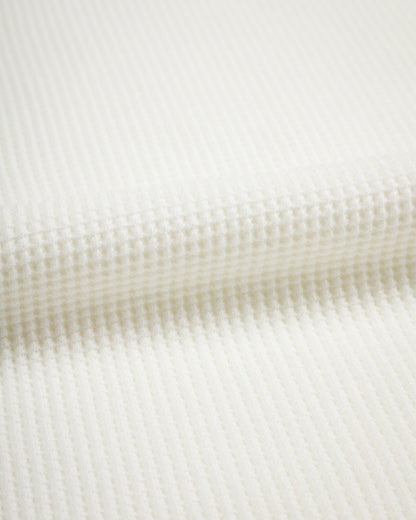 The Real McCoy's Waffle Thermal Shirt S/S - White - Standard & Strange