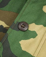 The Real McCoy's Coat, Man's, Field, M-65 / Woodland Pattern - Standard & Strange