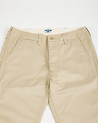 The Real McCoy's Blue Seal Chinos - Beige - Standard & Strange