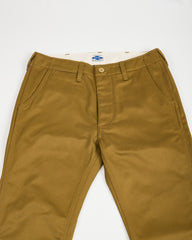 The Real McCoy's Blue Seal Chinos - Overdyed Khaki - Standard & Strange