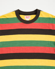 The Real McCoy's Buco Stripe Tee - Tricolor - Standard & Strange