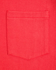 The Real McCoy's Joe McCoy Pocket Tee - Scarlet - Standard & Strange