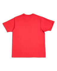 The Real McCoy's Joe McCoy Pocket Tee - Scarlet - Standard & Strange