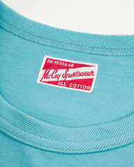 The Real McCoy's Joe McCoy Pocket Tee - Teal - Standard & Strange