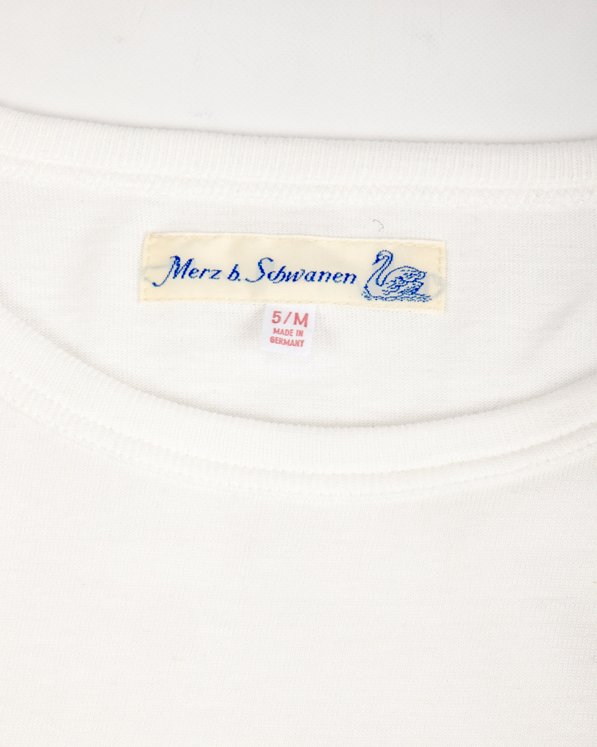 215 Loopwheeled Classic Fit Midweight Tee - White