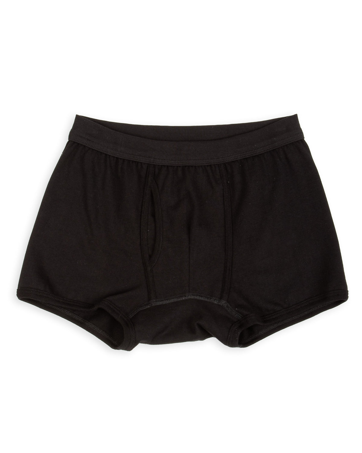 254 Loopwheeled Loopwheeled Boxer Brief - Deep Black