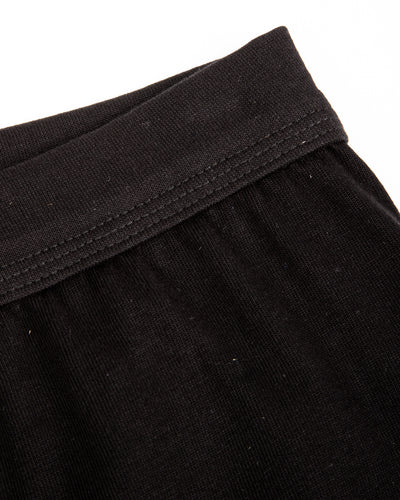 254 Loopwheeled Loopwheeled Boxer Brief - Deep Black