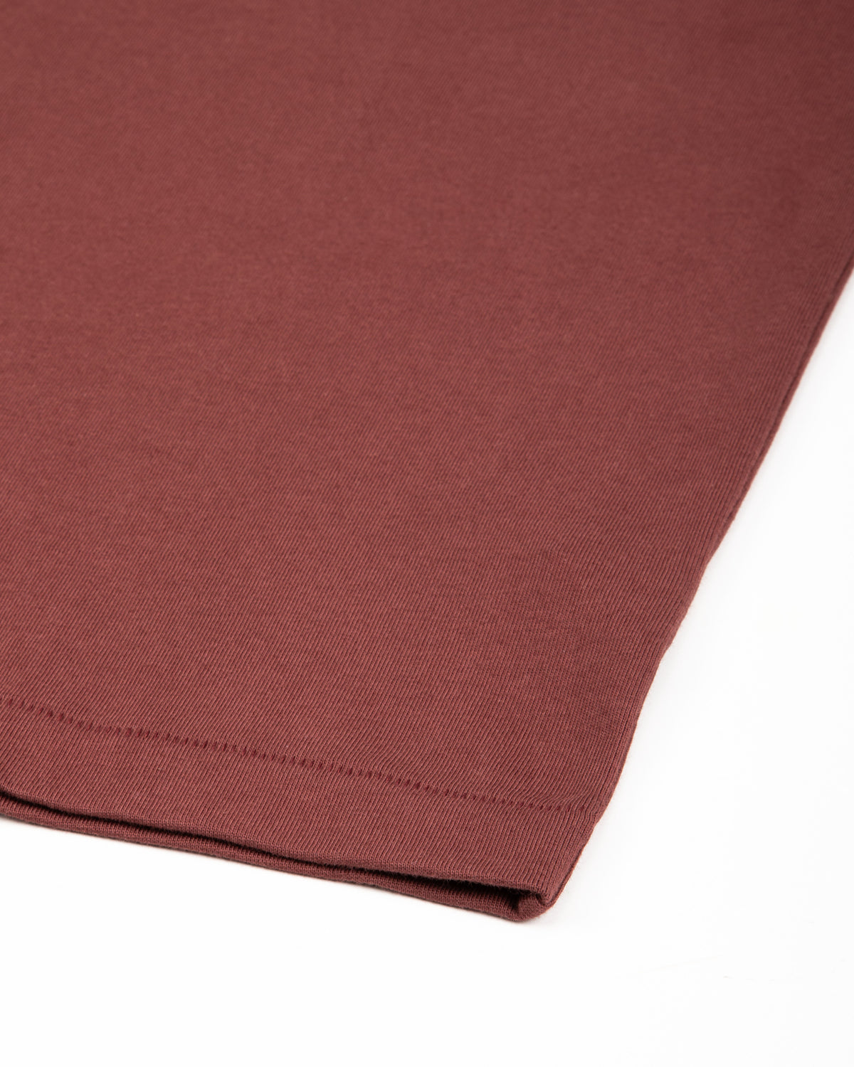 2M15C Cropped Vintage Machine Jersey T-Shirt - Burgundy