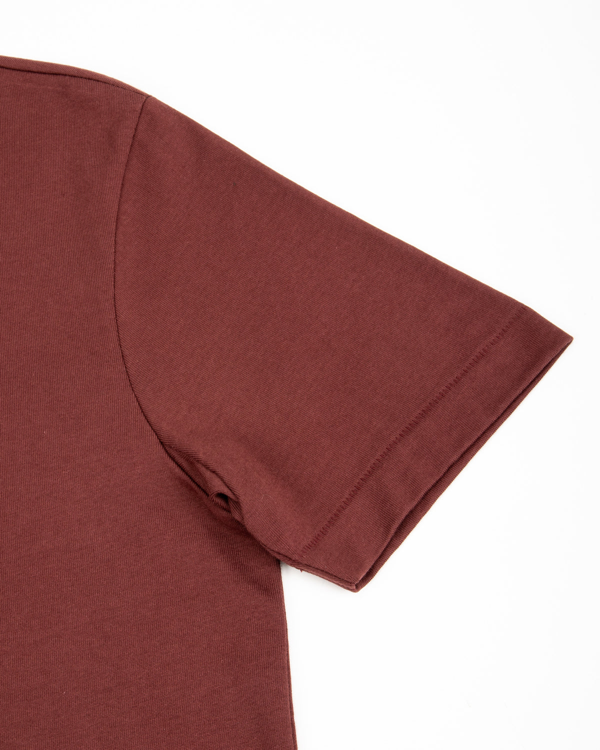 2M15C Cropped Vintage Machine Jersey T-Shirt - Burgundy