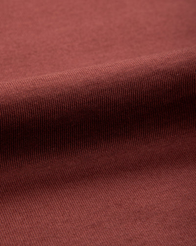 2M15C Cropped Vintage Machine Jersey T-Shirt - Burgundy