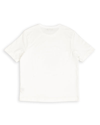2M15C Cropped Vintage Machine Jersey T-Shirt - White