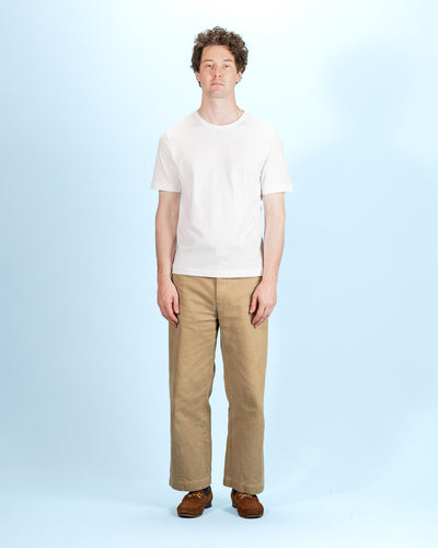 2M15C Cropped Vintage Machine Jersey T-Shirt - White