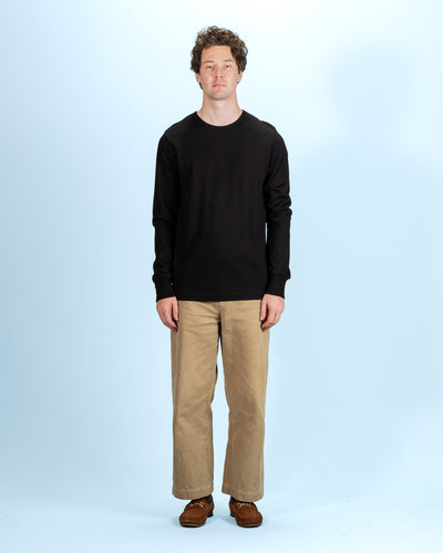 2M15LS Vintage Machine Refined Fit L/S - Deep Black