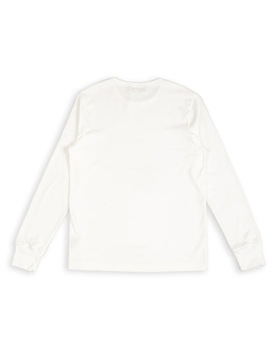 2M15LS Vintage Machine Refined Fit L/S - White