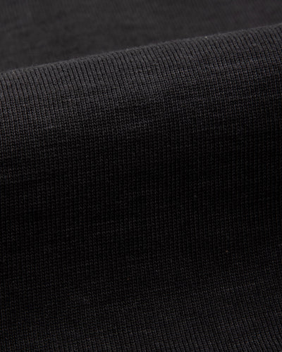 2S08 Loopwheeled Relaxed Fit Heavyweight L/S Henley - Charcoal