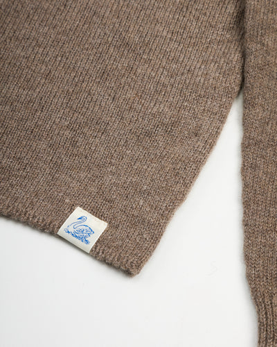 Merz b. Schwanen Women's Relaxed Crew Neck Pullover - Grain - Standard & Strange