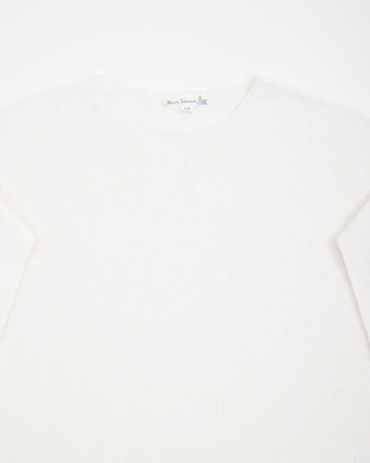 Merz b. Schwanen Women's Relaxed Crew Neck Pullover - Nature - Standard & Strange