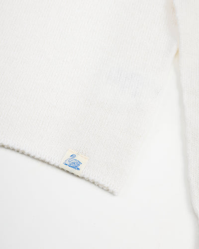 Merz b. Schwanen Women's Relaxed Crew Neck Pullover - Nature - Standard & Strange