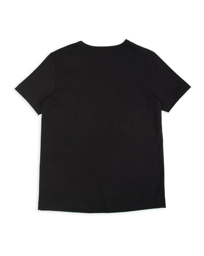 Merz b. Schwanen 1940s Relaxed Fit Loopwheeled Tee - Deep Black - Standard & Strange