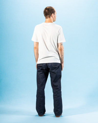 Merz b. Schwanen 1940s Relaxed Fit Loopwheeled Tee - White - Standard & Strange