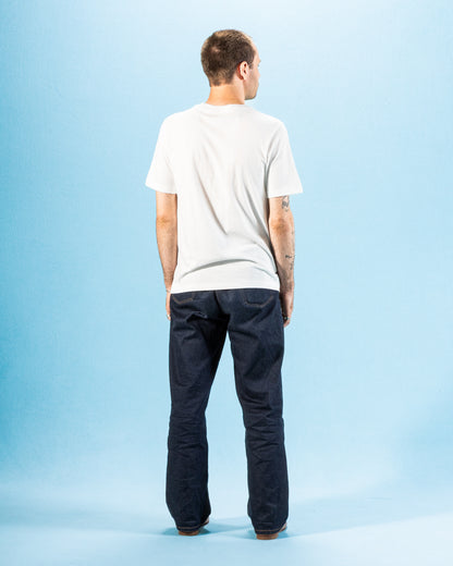 Merz b. Schwanen 1940s Relaxed Fit Loopwheeled Tee - White - Standard & Strange