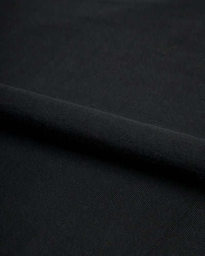 Merz b. Schwanen 1950s Lightweight Loopwheeled L/S Tee - Deep Black - Standard & Strange