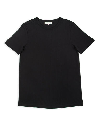Merz b. Schwanen 1950s Lightweight Loopwheeled Tee - Black - Standard & Strange