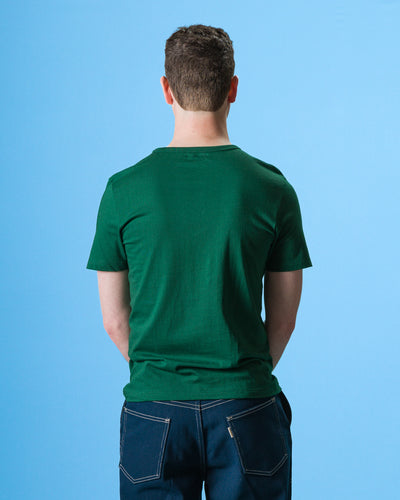 Merz b. Schwanen 1950s Lightweight Loopwheeled Tee - Classic Green - Standard & Strange