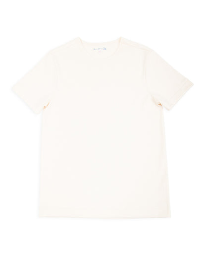 Merz b. Schwanen 1950s Lightweight Loopwheeled Tee - Nature - Standard & Strange