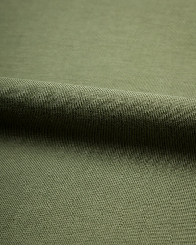 Merz b. Schwanen 215 Loopwheeled 7.2 oz Tee - Army - Standard & Strange