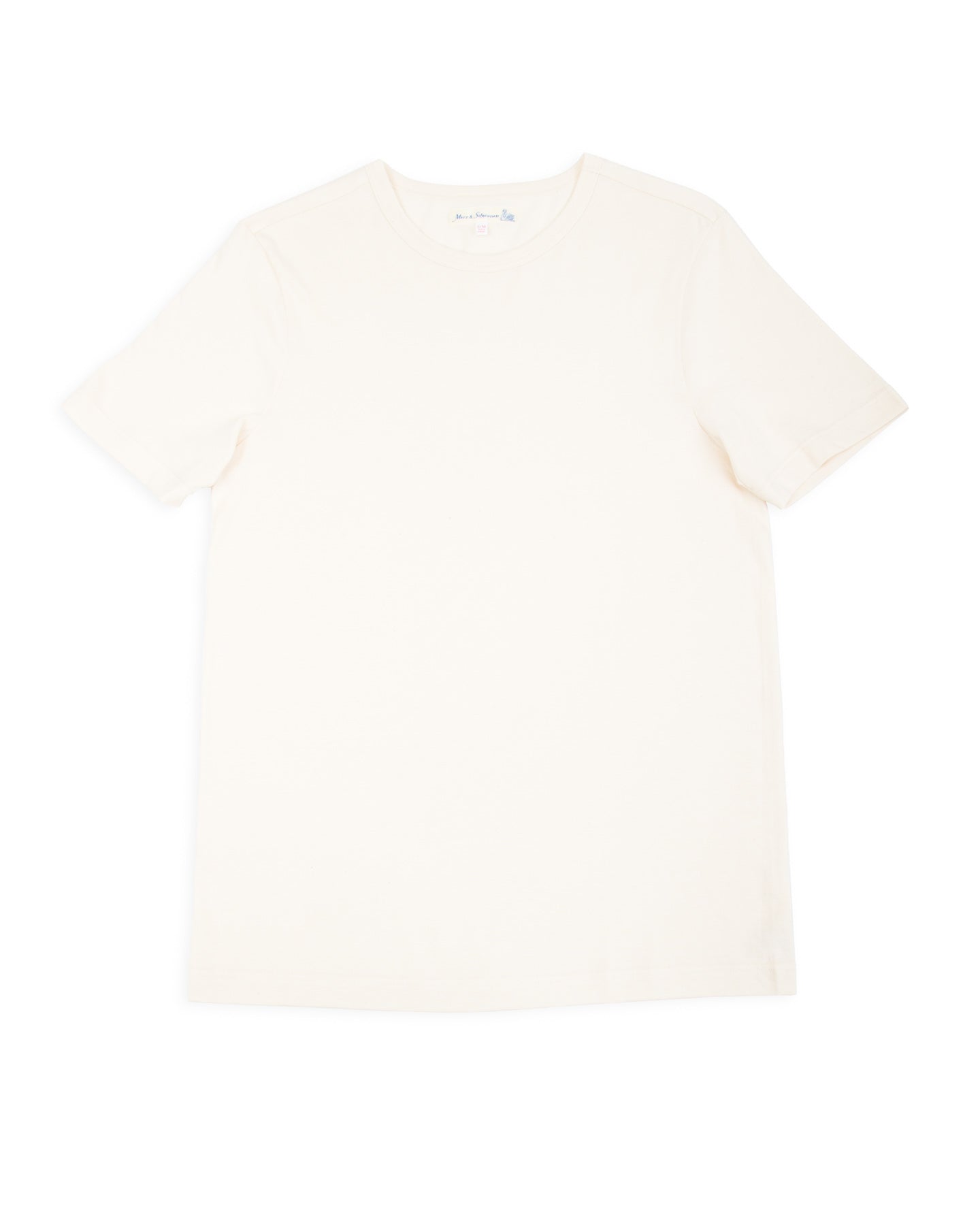 Merz b. Schwanen 215 Loopwheeled 7.2 oz Tee - Nature - Standard & Strange